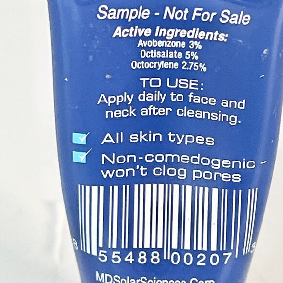 MD Solar Sciences Daily Anti-aging Moisturizer SPF 30 Sunscreen Travel .25oz New - Picture 5 of 5